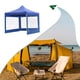 thumbnail image 3 of Advancent Tienda de sombra con dosel portátil, instalación fácil y espaciosa para actividades al aire libre, tela para tienda con dosel al carpas negro, 3 of 6