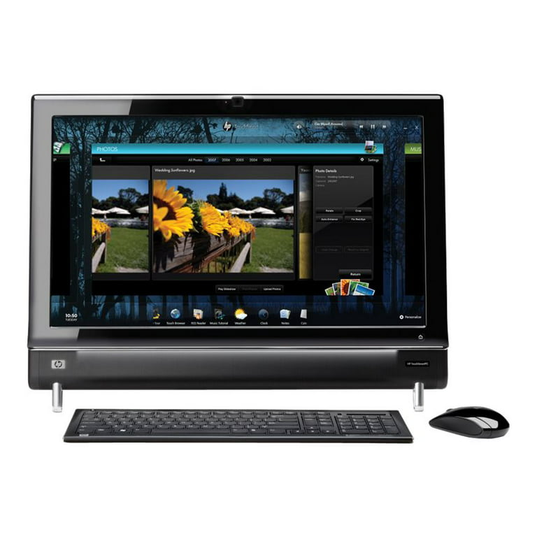 Forhandle national Sprængstoffer HP TouchSmart 23" Full HD Touchscreen All-In-One Computer, Intel Core i3  i3-370M, 4GB RAM, 1TB HD, DVD Writer, Windows 7 Home Premium, 600-1350 -  Walmart.com