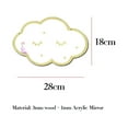 thumbnail image 3 of Espejo de Madera Acrílico Xihbxyly para Pared, 3 of 4