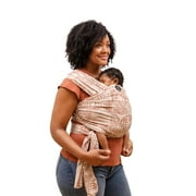 Petunia Pickle Bottom X Moby Wrap Evolution Baby Wrap Carrier in Woodgrain