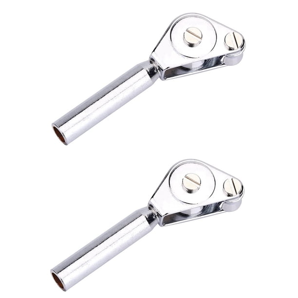 2X Punta de Caña de Pescar de 5 mm, Guía de Punta de Caña de Rodillo de Acero Inoxidable, Accesorio de Aparejos de Pesca para Curricán para de Mar, Pesca, Pesca Al Curricán