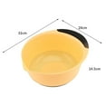 thumbnail image 2 of LEEYNEER Plastic Salad Bowl with Outlet Design for Home in Assorted Color Made of Durable PP Material 3Pcs, 2 of 8