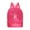 Rose Red, variant on Milageto Ballet Dance Backpack Cute with Shoe Compartment for Jazz Latin Dance Sports Pink