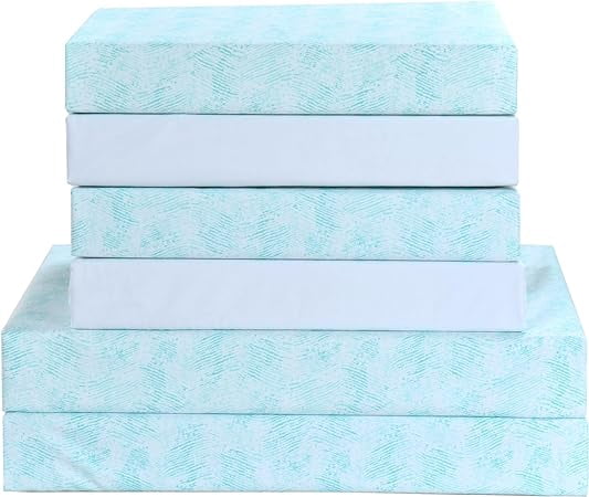 Elegant Comfort 6-Piece Sheet Set - Softest & Coziest, Deep Pocket, Wrinkle Resistant, Twin, Wave Aqua