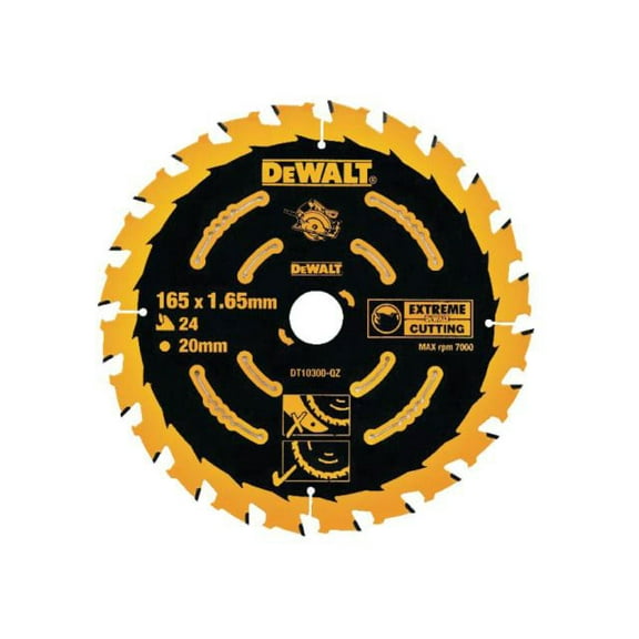 DEWALT - Extreme Framing Circular Saw Blade 165 x 20mm x 40T