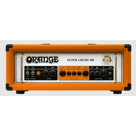 UPC: 5060299177772 | Orange Amplification Super Crush 100 Guitar Amplifier Head (Orange)