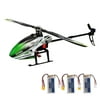 JJRC M03 RC Helicopter BNF 6CH Brushless Aileronless Aircraft 3D 6G Stunt Helicopter No Remote Control Helicopter for Adult