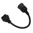 thumbnail image 4 of Adapter 9PIN Female to OBDII 16pin Connector Cable J1939 Diagnose Interface Adapter for Truck, 4 of 7