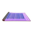 thumbnail image 2 of Ahgly Company Indoor Square Abstract Purple Contemporary Area Rugs, 6' Square, 2 of 4