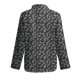 thumbnail image 5 of Blusa informal para mujer, cuello redondo, manga larga, estampado, camisa suelta, tops, botones, cárdigan Pompotops  FGAJ6841, 5 of 5