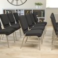 thumbnail image 2 of Bowery Hill Church Stacking Guest Chair in Black, 2 of 9