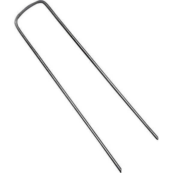 The Teal Turtle Boutique Garden Landscape Staple - Commercial Grade, 100 Count, 6" Green