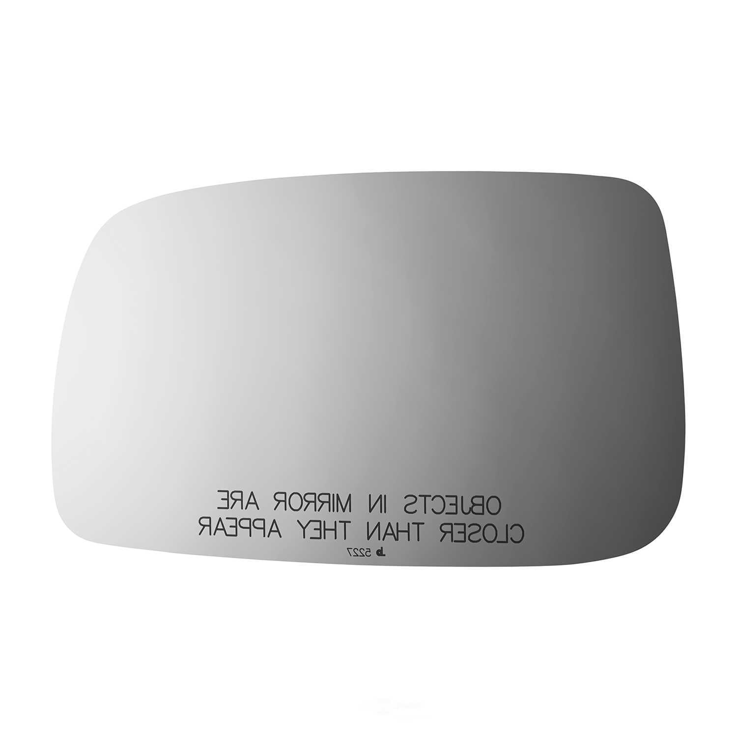 Burco Side View Mirror Replacement Glass - Clear Glass - 5227