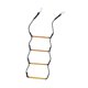 thumbnail image 4 of Escalera de exterior resistente, reforzada, portátil, ligera, de cuerda para escalada 4 pasos, 4 of 9