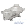thumbnail image 3 of Flame King 160,000 BTU Vertical Mounted 2-Stage Propane LP Regulator for RVs, Vans, Trailers, Campers, 100LB Tanks, ASME Tanks, Generators, 3 of 9
