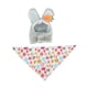 thumbnail image 3 of Disfraz de ganso de Pascua para estatua de 58 cm, divertido y creativo gorro con orejas de conejo y huevo. Gris, 3 of 9
