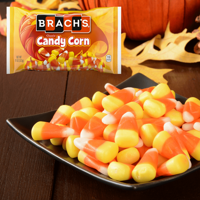 Brach's Fall Candy Set, 1 Classic Candy Corn, and 1 Autumn Mix -Halloween  Treats Soft Chewy Honey Taste for Holiday Snacking Party Bag Filler  Stocking