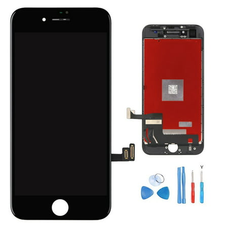 iPhone 8 Screen Replacement - Black - LCD Premium Complete Repair Kit with