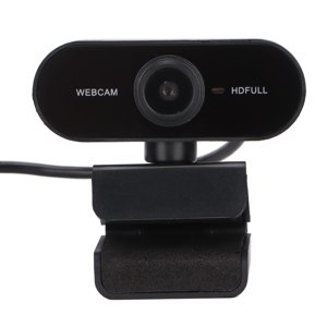 1080P Webcam, effacer la sortie HD Webcam Plastic Auto Plug et jouer stéréo avec le microphone pour la diffusion en direct pour la conférence pour appel vidéo