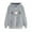 Gray, variant on POTETI Womens Hoodies Casual Long Sleeve Pullover Tops Hooded Sweatshirts