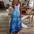 thumbnail image 4 of Magical Underwater Dolphin Scene Sleeveless Dress Dresses Women Summer Women's Summer Clothing, 4 of 9