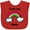 Red, variant on Inktastic I Love my Mama Boys or Girls Baby Bib