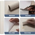thumbnail image 5 of Grasscloth Peel and Stick Wallpaper Linen Self Adhesive Wallpaper Waterproof Removable Contact Paper for Cabinets Countertops, 5 of 9