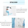 thumbnail image 3 of Disposable Protective Coverall Protective Overalls Isolation Gown Safety Clothing Suit With Reinforced Sealing Strip Security-Protection Suits Anti Particles Spatter, 3 of 8