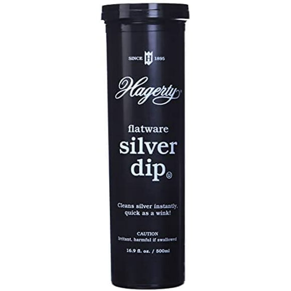 Hagerty 17245 Flatware Silver Dip, 16.9 fl.oz, Black