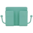 thumbnail image 4 of Multifunctional Wall Holder Organizer, Practical Dual Use Wall Mounted Storage Box Convenient Storage  For Bathroom For Kitchen For Bedroom Green, 4 of 8