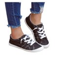 thumbnail image 2 of Zapatos de lona de corte bajo Zapatos planos casuales para estudiantes de la versión coreana perezosa de un pie Wmkox8yii FOPL664, 2 of 5