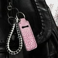 thumbnail image 3 of Yuyamidu Pink Leopard Print Chapstick Holder Keychain for Girls Women Lipstick Pouch Keychain with Ring Lightweight Lip Gloss Tube Holder Neoprene Lip Balm Sleeve Pouch, 3 of 6