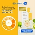 thumbnail image 4 of Mediheal Vita Essential Mask 24g - 1 BOX / 10 PCS, 4 of 6