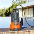 Sub Pump Pool Submersible Sump Pump 1.5HP 6000GPH, Heavy-Duty Portable Pump for Fast ...