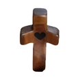 thumbnail image 2 of Cross My Heart | Encouragement Gift, Wooden Cross Across My Heart,100% New, 2 of 4
