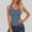 Sky Blue, variant on Tank Tops for Women V Neck Ribbed Knit Slim Fitted Sleeveless Basic Tee Casual Summer Pullover Blouse Pink S