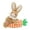 B, variant on ZJNGJC Adorable Rabbit Stuffed Animal With Carrot Design And Lace Bowtie For Kids Cuddling Easter Toy A