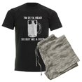 thumbnail image 6 of CafePress - I'm 21 Ya Hear So Buy Me A Bee Men's Dark Pajamas - Men's Dark Loose Fit Cotton Pajama Set, 6 of 7