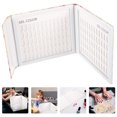 thumbnail image 3 of MasteelfCA 1PC 120-color Nail Color Sample Plate Nail Color Display Book (White), 3 of 9