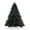 Black, variant on 7.5FT Champagne Gold Tinsel Artificial Holiday Christmas Tree with Sturdy Metal Stand