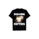 thumbnail image 1 of Rolling Cat Graphic Tee - Funny "Rolling FatTIES" Design, Comfortable 100% Cotton Men's T-Shirt, Machine Washable, Perfect Gift for Men, 1 of 6