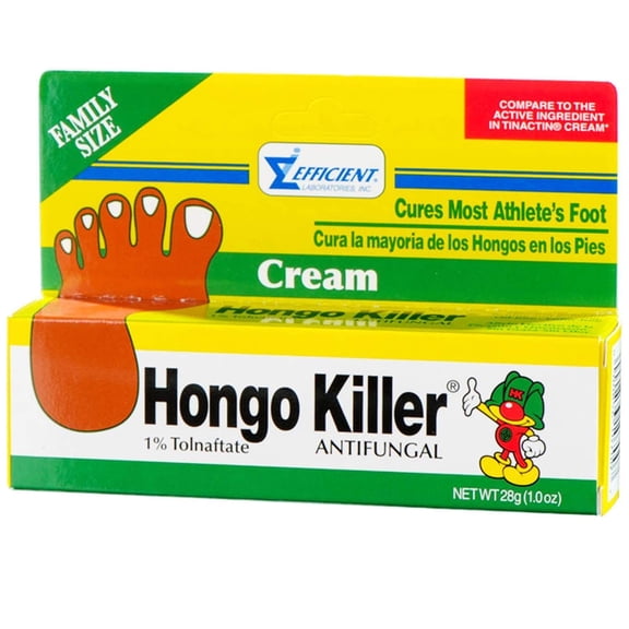 Hongo Killer Antifungal Cream 1 Oz.,Pack of 6