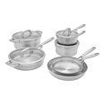 thumbnail image 1 of ZWILLING Motion Stainless Steel 10 Piece Stainless Steel Cookware Set, 1 of 8