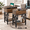 11" D x 24" W x 23" H-2, variant on Unbranded 11" D x 24" W x 23" H Brown End Table with Charging Station and Storage Drawer
