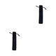 thumbnail image 4 of Yuarrent Bolsa para bolígrafos Contenedor de sujeción simple Bolsas de transporte para lápices Estuche para lápices con diseño de cordón Negro 2Conjunto, 4 of 6