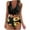 Yellow, variant on Babysbule Swimsuits for Women Women's Fashion Bikini Set Swimsuit Two Piece Filled Swimwear Has A Chest Pad No Steel Support Beachwear