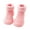 Pink, variant on Kids Toddler Baby Boys Girls Solid Warm Knit Soft Sole Rubber Shoes Slipper Stocking Soft Shoes Pug Slippers for Boys Boys Slippers Youth Size 4 Toddler Dinosaur Slippers Kids Indoor Slippers Kids