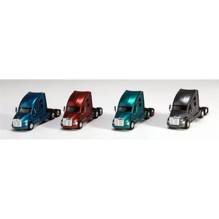 Trucks N' Stuff SP3004 1:87 Kenworth T700 Assorted Tractor Only (4-Pack)