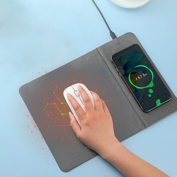 Heating Wireless Charging Pad Three In One Multifunctional Folding 15W Fast Charging Pad for Home and