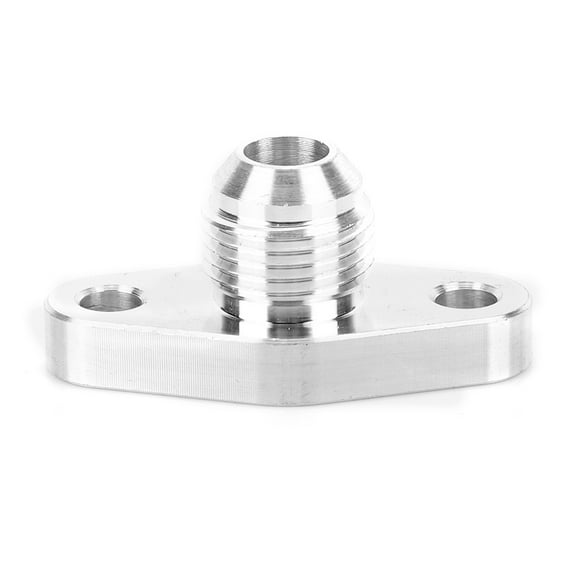 Oil Drain Flange Kit, Oil Return 8AN Drain Flange 1.5in Fit For GT15 GT17 IHI RHF4 TD04